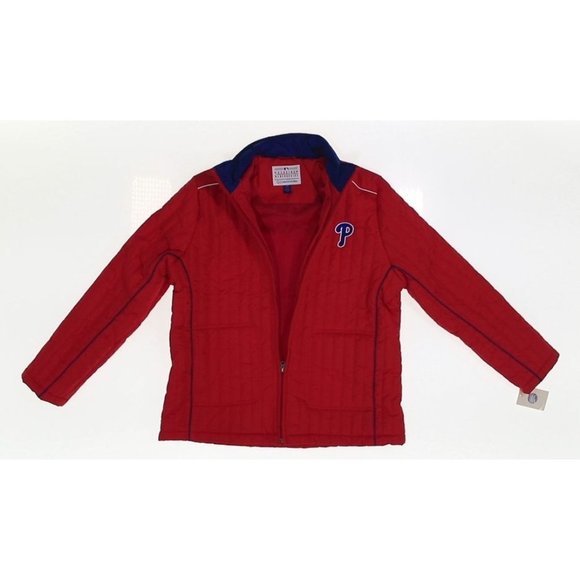 Sports by Carl Banks Women's MLB Philadelphia Phillies Jacket L - Picture 2 of 3